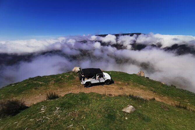 4x4 Jeep Tour to the West & Northwest of Madeira - São Vicente and the waterfall pause: volcanic views with breathing room
