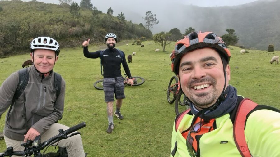 Camacha: Levada Trail e-Bike Guided Tour - Following the levada: eucalyptus, bridges, and that forest perfume