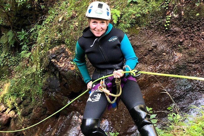 Canyoning Madeira Island - Level Two - On-route adventure: waterfalls, natural pools, and stream walking