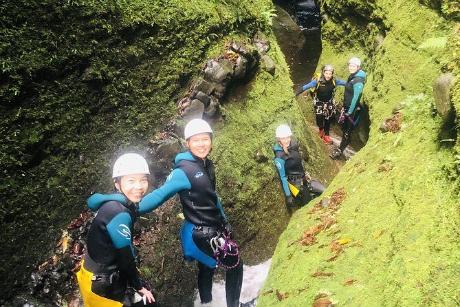 Canyoning Madeira Island - Level Two - Gear check: why the wetsuit, helmet, and shoes are a big deal