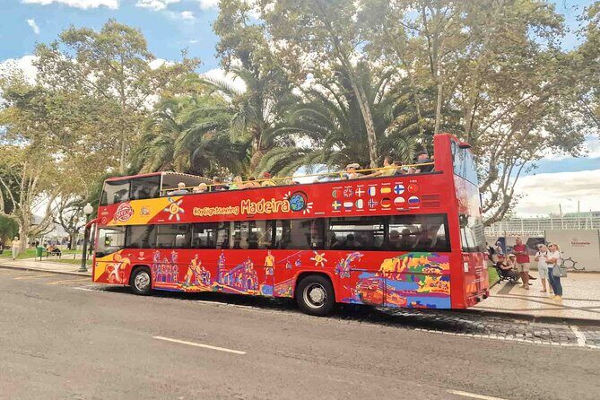City Sightseeing Funchal Hop-On Hop-Off Bus Tour - Red Route: from the marina to gardens, viewpoints, and Camara de Lobos