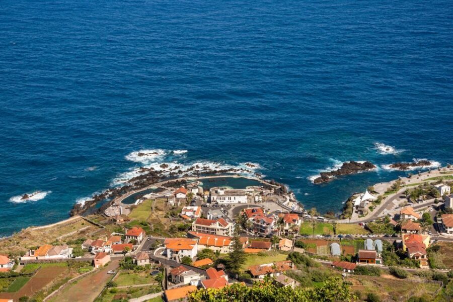 From Funchal: Best of Madeira's West Tour - Porto Moniz: lunch, lava pools, and the “okay, I’m in” moment
