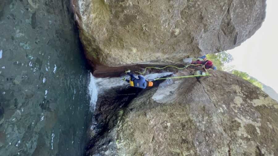 From Funchal: Intermediate Canyoning Adventure (Level 2) - The 2.5 hours you came for: wading, slides, and waterfall jumps