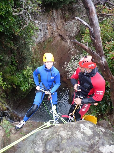 From Funchal: Madeira Island Canyoning for Beginners - Gear-up and safety briefing: why people keep mentioning Bruno, David, and Eduardo