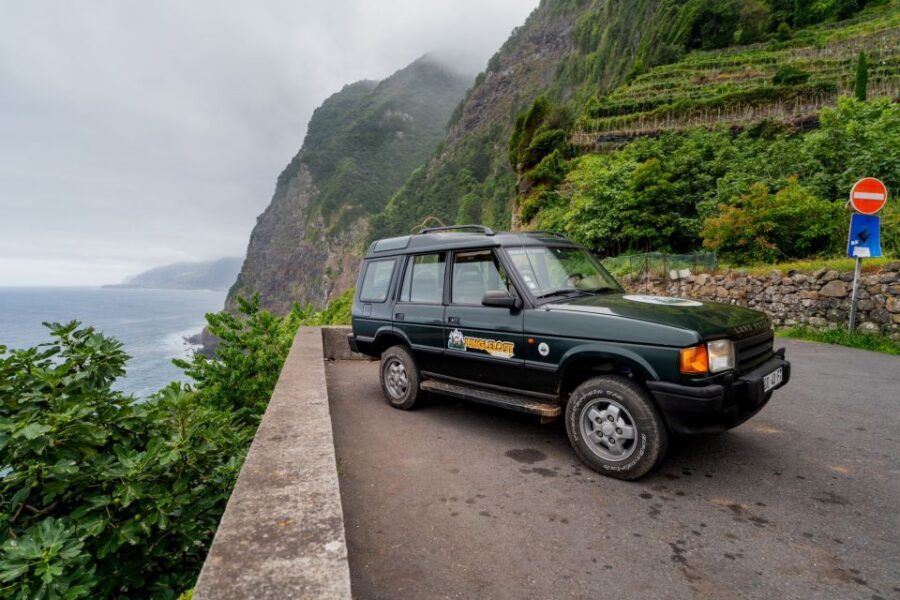 From Funchal:West Madeira Open-roof 4x4 Day Tour with Pickup - Ponta do Sol: one last sea-view hit before returning