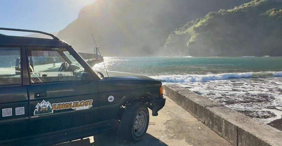 From Funchal:West Madeira Open-roof 4x4 Day Tour with Pickup - Funchal or Caniço Pickup: a small-group day runs tighter