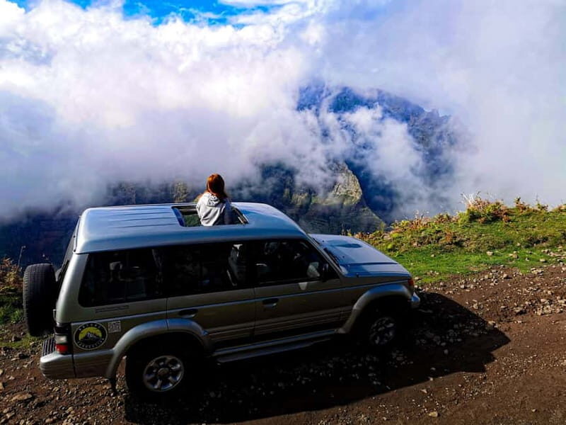 Funchal: 4x4 Jeep Trip to the East and Northeast of Madeira - Faial Skywalk viewpoint and more cliff-edge perspectives