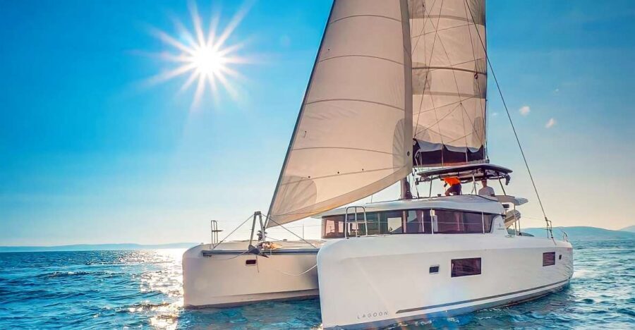 Funchal Bay: Dolphin & Whale Watch Luxury Catamaran Cruise - Cabo Girão: the swim and snorkeling stop under Madeira’s 580-meter cliffs
