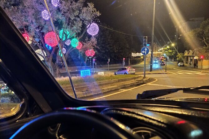 Funchal: Christmas Lights Sightseeing Night Tour - Funchal After Dark in a Vintage VW Beetle Cabriolet