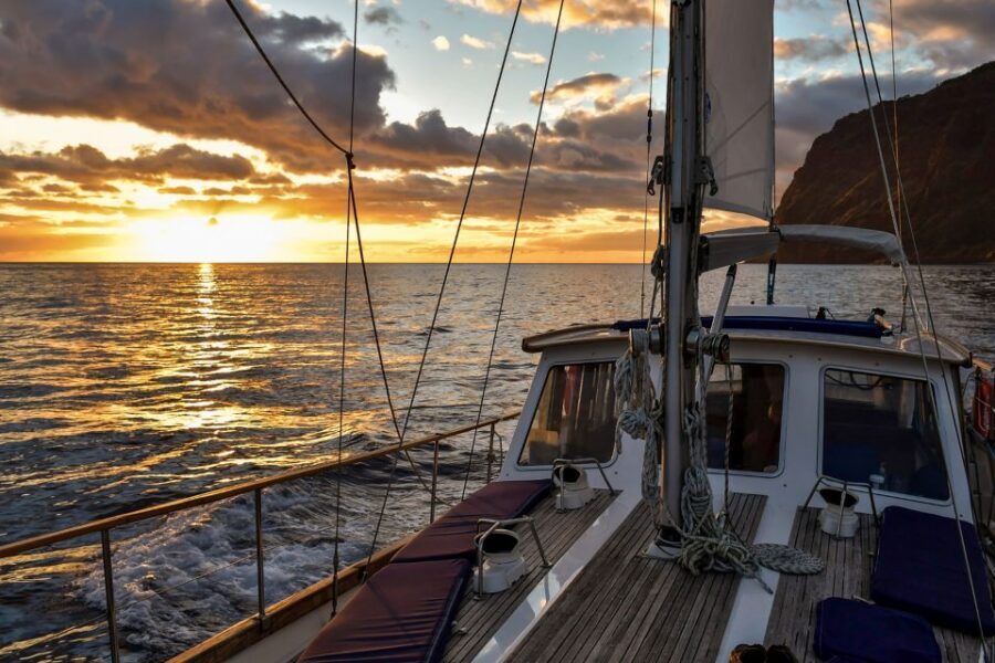Funchal: Dolphin and Whale Watching Sunset Sailing Tour - Sunset Sailing Over Funchal: Drinks, Views, and Golden Hour Timing