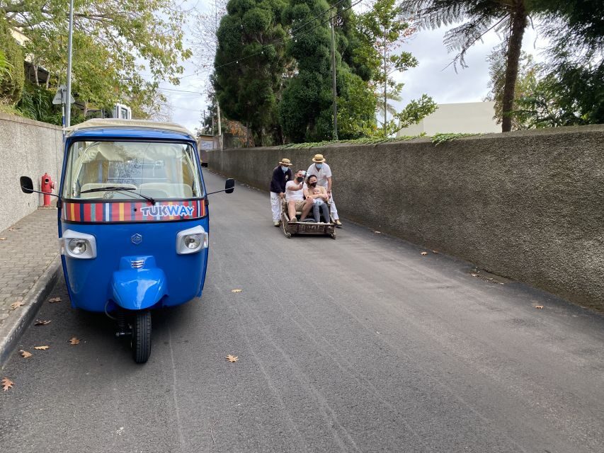 Funchal: Monte Tropical Garden & Toboggan Ride by Tuk Tuk - Funchal to Monte by tuk tuk: why the uphill part matters