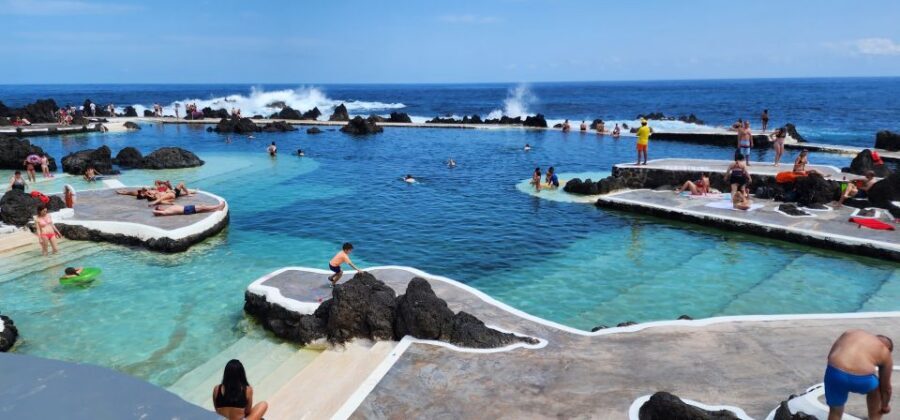 Funchal: Porto Moniz, Seixal, Fanal, and Cabo Girão Tour - Porto Moniz Natural Swimming Pools: The Classic Payoff