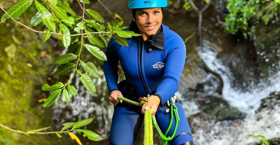 Madeira: Beginner Canyoning - Level 1 - Gear that actually works: wetsuit, helmet, harness, and canyon shoes