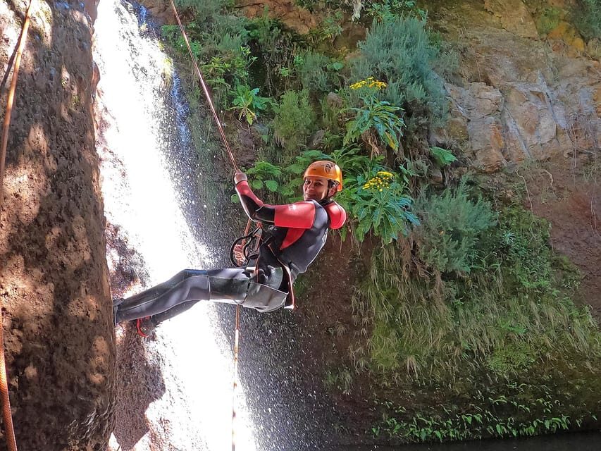 Madeira: Beginner (Level 1) Canyoning Experience - Pools, slides, and jumps: cool-off fun with real technique