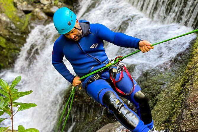 Madeira Canyoning Intermediate - The Snack Break, Then the Bigger Water Moments