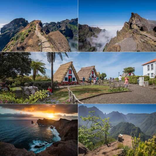 Madeira Funchal:East Tour Pico Arieiro & Santana&Laurissilva - Pico Arieiro and the Santa-aerial Moment at Senhora da Paz