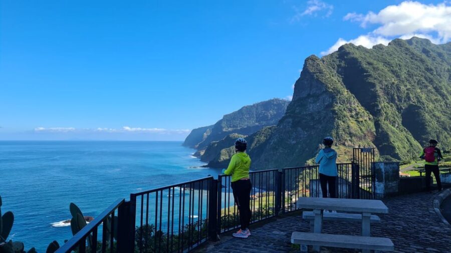 Madeira: Guided E-bike Tour of the North Coast - Riding back: old road vibes and the last look at Ponta Delgada