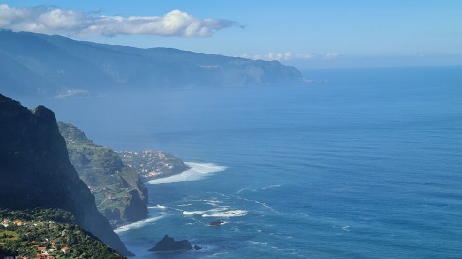 Madeira: Guided E-bike Tour of the North Coast - The tunnel crossing and the descent into Santana country