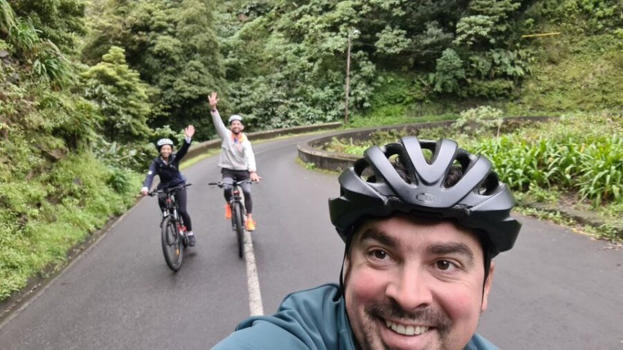 Madeira: Guided E-bike Tour of the North Coast - Sea-breeze Atlantic stop: waves, wind, and a calmer pace