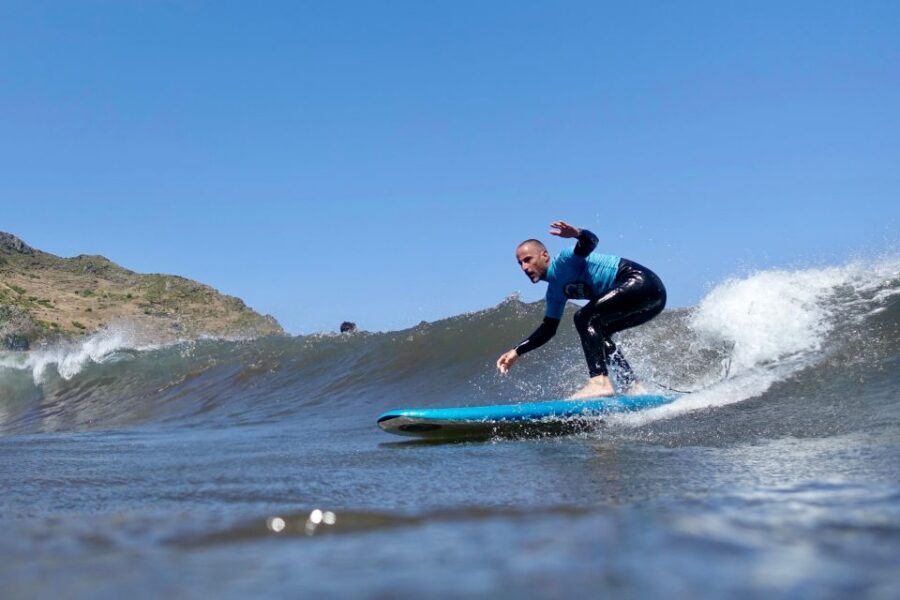 Madeira: Surf Lessons for All Levels - Meeting at Vila Bela and getting kitted out with purpose