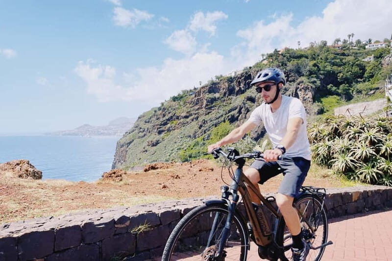 "Self-Guided" E-Bike Road Tour from Funchal to Garajau - From Teleférico-Término to Garajau: how the ride actually works